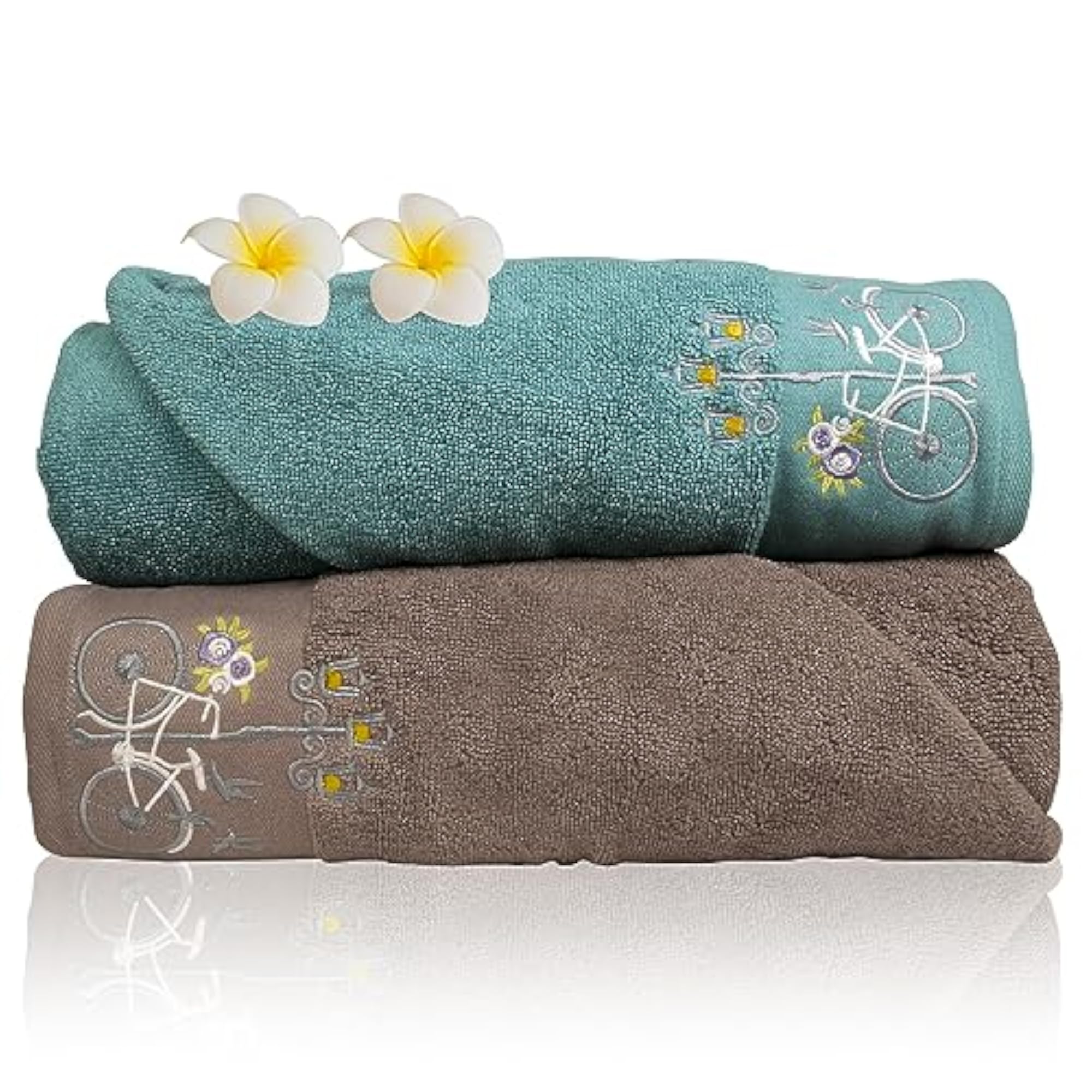 100% Cotton Martin Bath Towels, Quick Dry and Ultra Soft